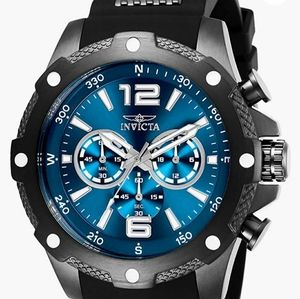 Invicta Men's I-Force Stainless Steel Quartz Watch with Polyurethane Strap